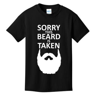 Sorry This Beard Is Taken Kids T-Shirt
