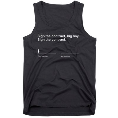 Sign The Contract Big Boy Event 2024 Tank Top