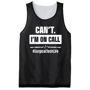 Surgical Technologist Call Scrub Tech Mesh Reversible Basketball Jersey Tank