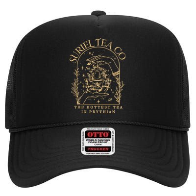 Suriel Tea Co High Crown Mesh Back Trucker Hat