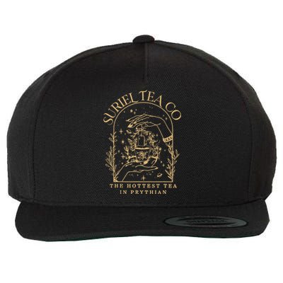 Suriel Tea Co Wool Snapback Cap