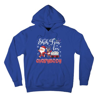 Shih Tzu Christmas Shih Tzus For Everybody Xmas Cute Gift Hoodie