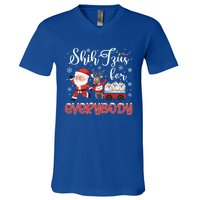 Shih Tzu Christmas Shih Tzus For Everybody Xmas Cute Gift V-Neck T-Shirt