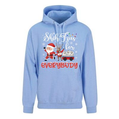 Shih Tzu Christmas Shih Tzus For Everybody Xmas Cute Gift Unisex Surf Hoodie