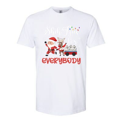 Shih Tzu Christmas Shih Tzus For Everybody Xmas Cute Gift Softstyle CVC T-Shirt