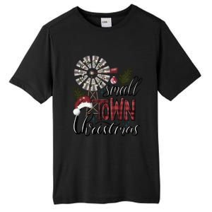 Small Town Christmas Western Hometown Xmas Farm Fresh Gift Tall Fusion ChromaSoft Performance T-Shirt