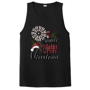 Small Town Christmas Western Hometown Xmas Farm Fresh Gift PosiCharge Competitor Tank