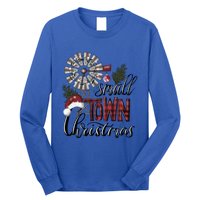 Small Town Christmas Western Hometown Xmas Farm Fresh Gift Long Sleeve Shirt