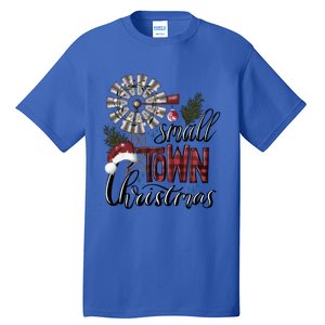 Small Town Christmas Western Hometown Xmas Farm Fresh Gift Tall T-Shirt