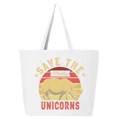 Save The Chubby Unicorns For A Chubby Unircorn Fan Gift 25L Jumbo Tote