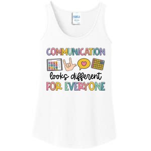 Speech Therapy Communication Looks Different For Everyone Ladies Essential Tank