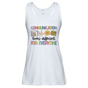 Speech Therapy Communication Looks Different For Everyone Ladies Essential Flowy Tank