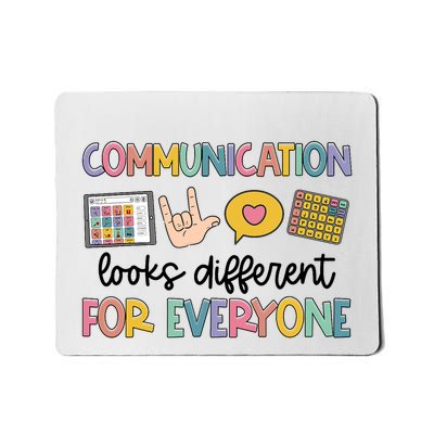 Speech Therapy Communication Looks Different For Everyone Mousepad