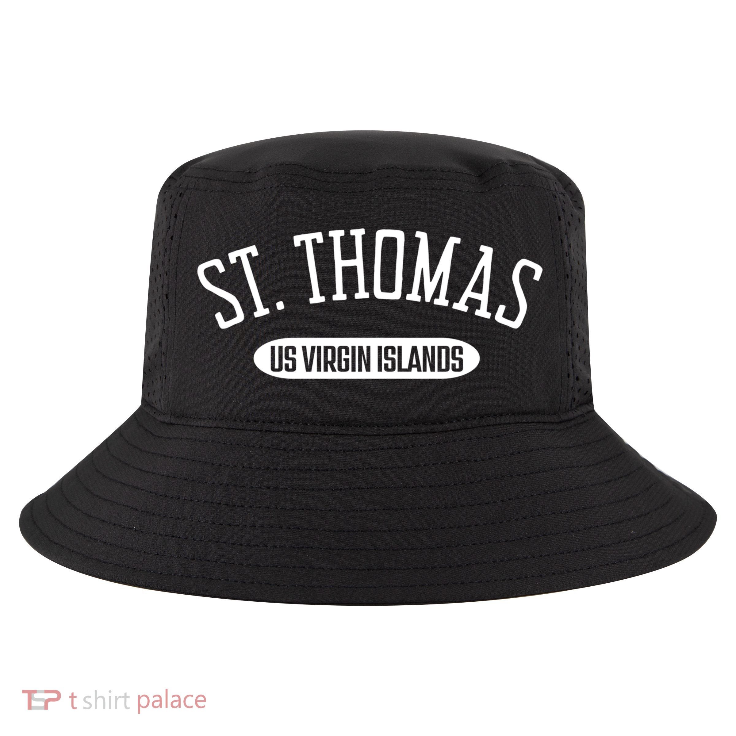 St Thomas Cool Gift Classic Style St Thomas Us Virgin Islands Gift Cool Comfort Performance Bucket Hat