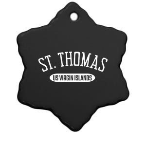 St Thomas Cool Gift Classic Style St Thomas Us Virgin Islands Gift Ceramic Star Ornament