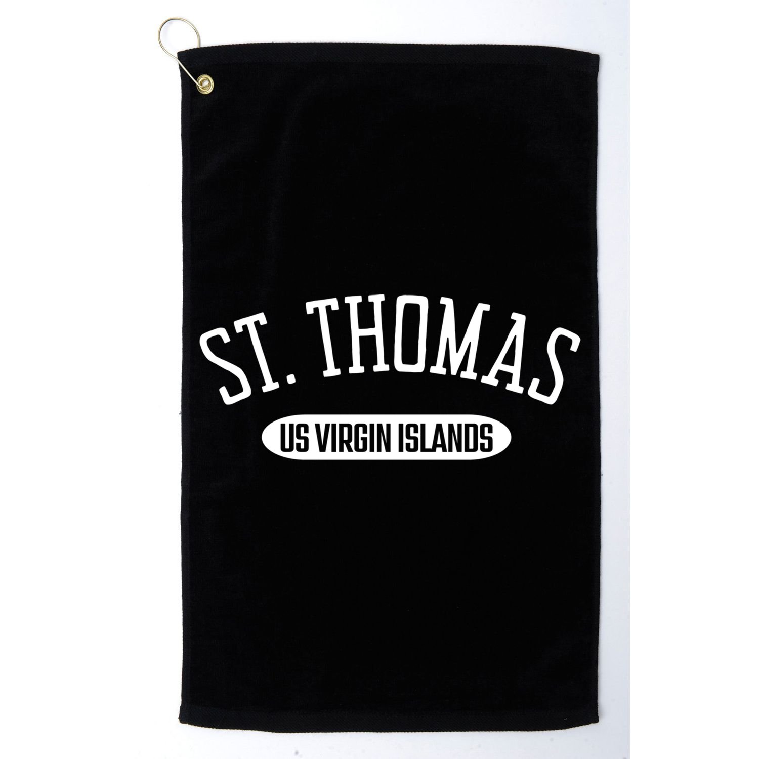 St Thomas Cool Gift Classic Style St Thomas Us Virgin Islands Gift Golf Towel
