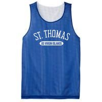 St Thomas Cool Gift Classic Style St Thomas Us Virgin Islands Gift Mesh Reversible Basketball Jersey Tank