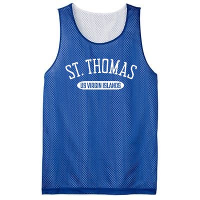 St Thomas Cool Gift Classic Style St Thomas Us Virgin Islands Gift Mesh Reversible Basketball Jersey Tank