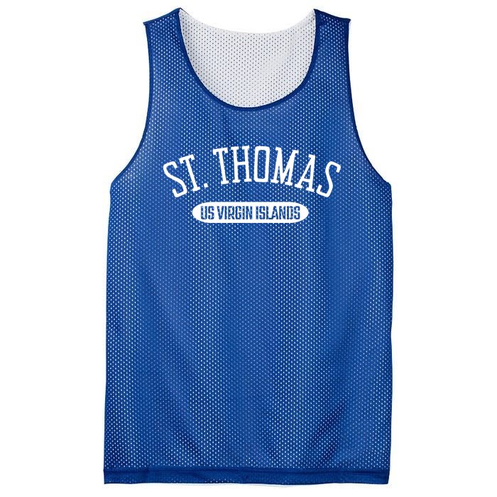 St Thomas Cool Gift Classic Style St Thomas Us Virgin Islands Gift Mesh Reversible Basketball Jersey Tank