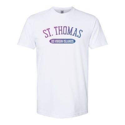 St Thomas Cool Gift Classic Style St Thomas Us Virgin Islands Gift Softstyle CVC T-Shirt