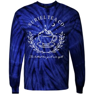 Suriel Tea Co The Hottest Tea You'll Ever Spill Velaris Tie-Dye Long Sleeve Shirt