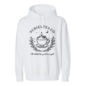 Suriel Tea Co The Hottest Tea You'll Ever Spill Velaris Garment-Dyed Fleece Hoodie