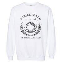 Suriel Tea Co The Hottest Tea You'll Ever Spill Velaris Garment-Dyed Sweatshirt