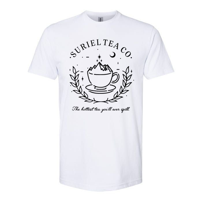 Suriel Tea Co The Hottest Tea You'll Ever Spill Velaris Softstyle CVC T-Shirt