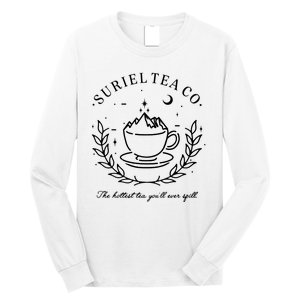 Suriel Tea Co The Hottest Tea You'll Ever Spill Velaris Long Sleeve Shirt