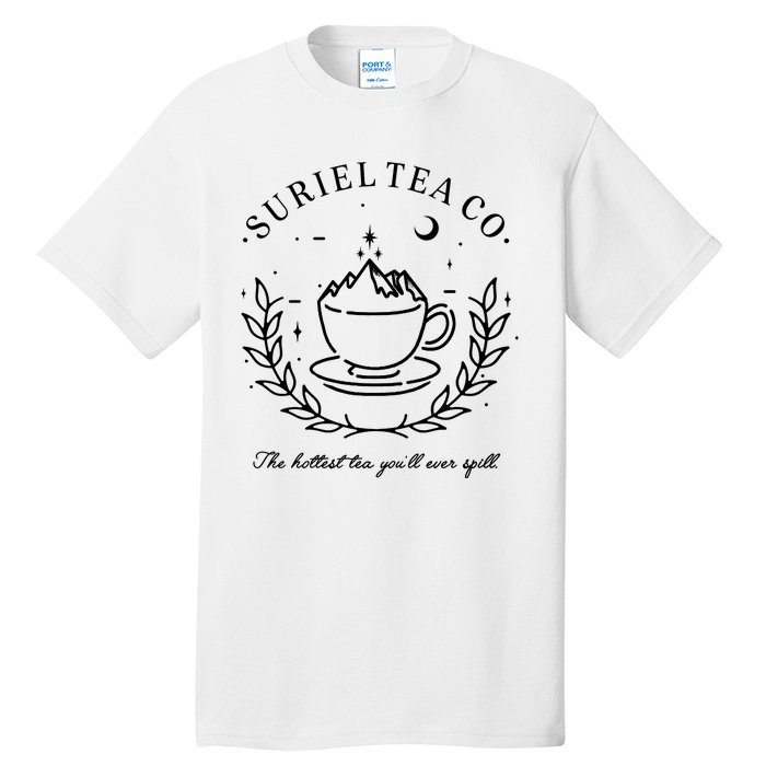 Suriel Tea Co The Hottest Tea You'll Ever Spill Velaris Tall T-Shirt