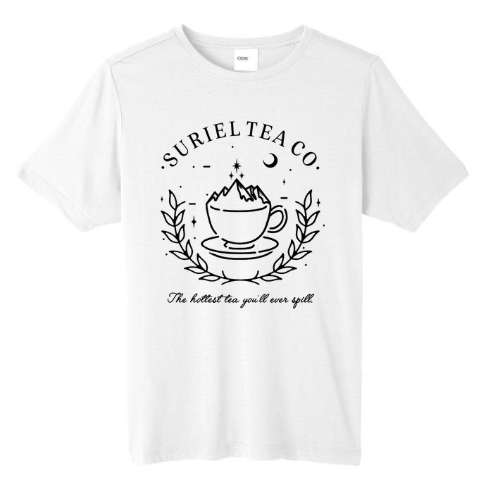 Suriel Tea Co The Hottest Tea You'll Ever Spill Velaris Tall Fusion ChromaSoft Performance T-Shirt