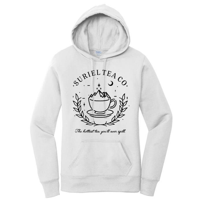 Suriel Tea Co The Hottest Tea You'll Ever Spill Velaris Women's Pullover Hoodie