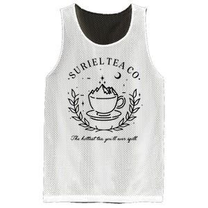 Suriel Tea Co The Hottest Tea You'll Ever Spill Velaris Mesh Reversible Basketball Jersey Tank