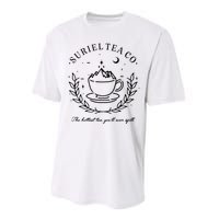 Suriel Tea Co The Hottest Tea You'll Ever Spill Velaris Performance Sprint T-Shirt