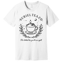 Suriel Tea Co The Hottest Tea You'll Ever Spill Velaris Premium T-Shirt