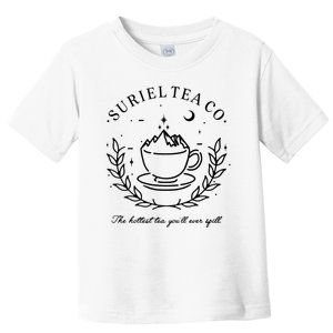 Suriel Tea Co The Hottest Tea You'll Ever Spill Velaris Toddler T-Shirt