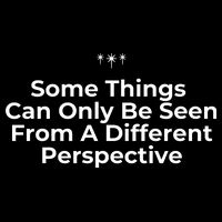 Some Things Can Only Be Seen From A Different Perspective 16 in Basic Backpack