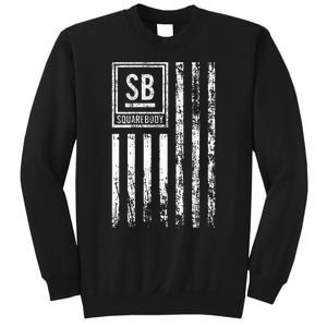 Squarebody Truck C10 Classic Usa Flag Squarebody Nation Sweatshirt