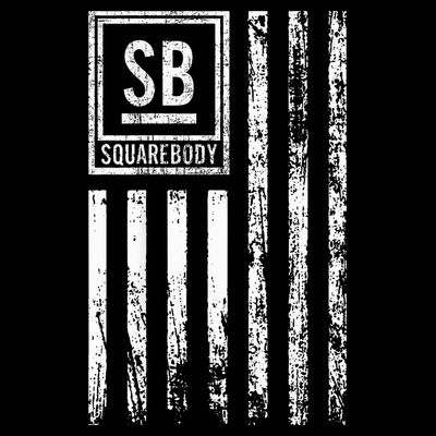 Squarebody Truck C10 Classic Usa Flag Squarebody Nation T-Shirt