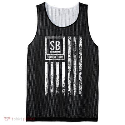 Squarebody Truck C10 Classic Usa Flag Squarebody Nation Mesh Reversible Basketball Jersey Tank