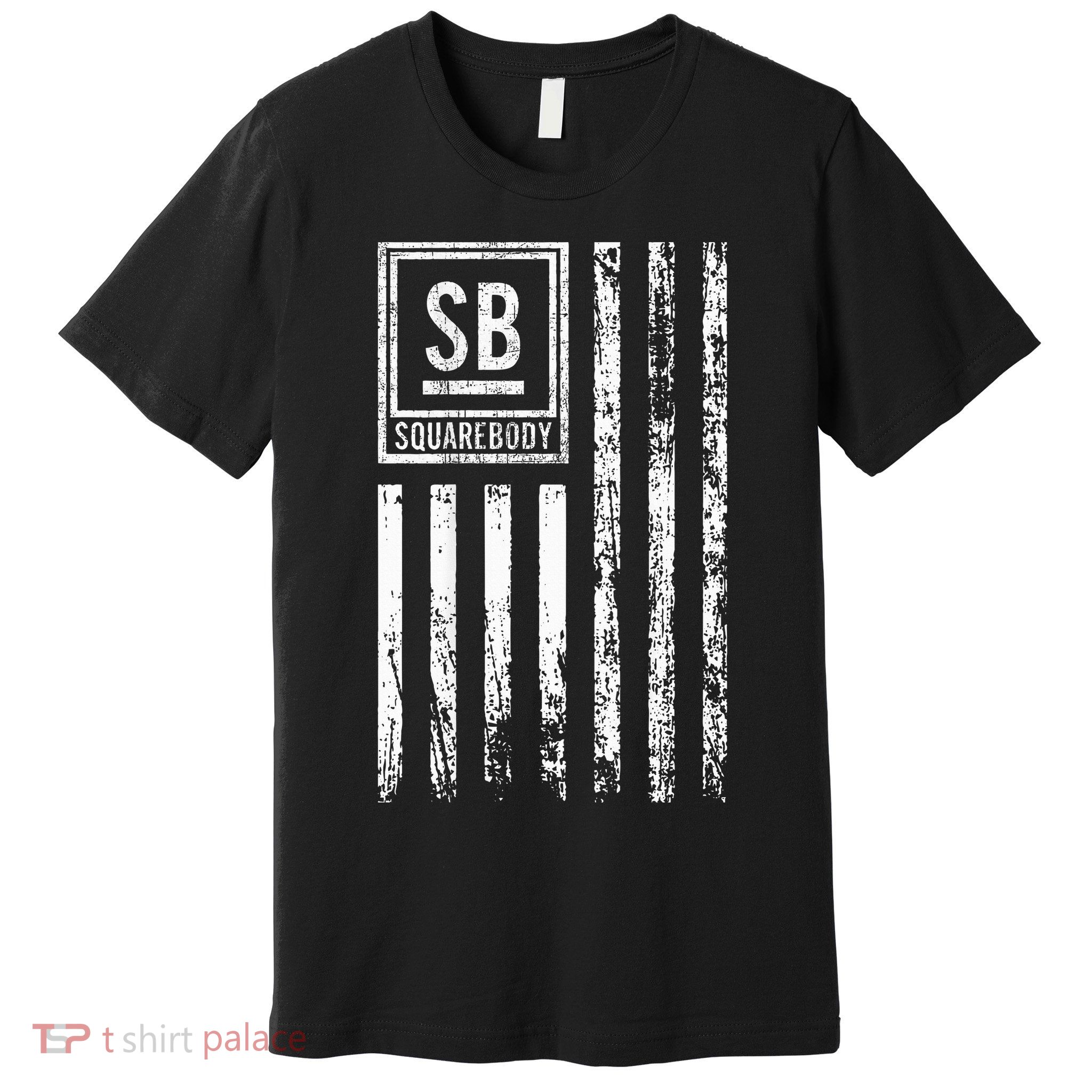 Squarebody Truck C10 Classic Usa Flag Squarebody Nation Premium T-Shirt
