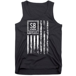 Squarebody Truck C10 Classic Usa Flag Squarebody Nation Tank Top