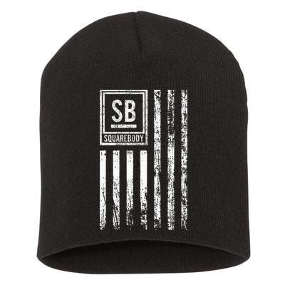 Squarebody Truck C10 Classic Usa Flag Squarebody Nation Short Acrylic Beanie