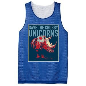 Save The Chubby Unicorns Gift Fat Rhino Funny Gift Mesh Reversible Basketball Jersey Tank