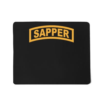 Sapper Tab Combat Engineer Mousepad