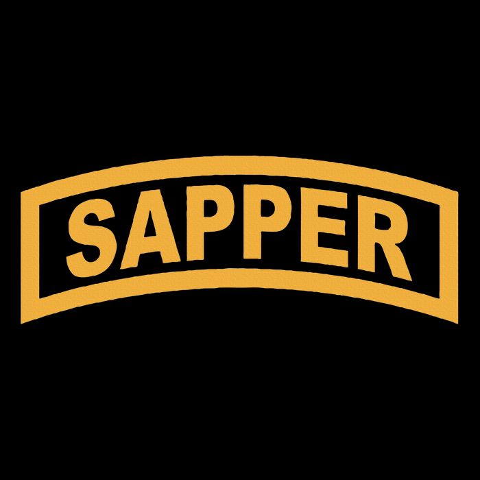 Sapper Tab Combat Engineer Mousepad