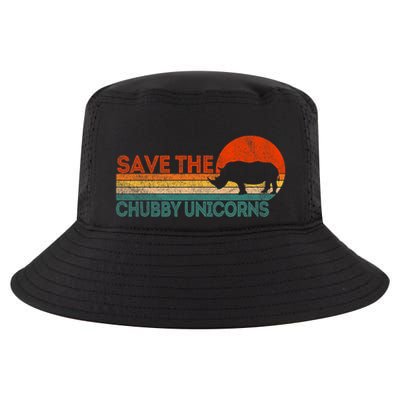 Save The Chubby Unicorns Funny Rhino Chubby Unicorn Cool Comfort Performance Bucket Hat