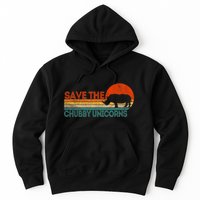 Save The Chubby Unicorns Funny Rhino Chubby Unicorn Hoodie