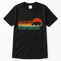 Save The Chubby Unicorns Funny Rhino Chubby Unicorn Tall T-Shirt