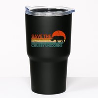 Save The Chubby Unicorns Funny Rhino Chubby Unicorn Tumbler